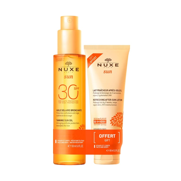 Pack Sun Huile Bronzante SPF30 150 ml + Lait After Sun 100 ml