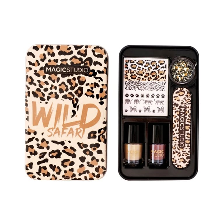 Wild Safari Savage Nail Art Set 6 prodotti