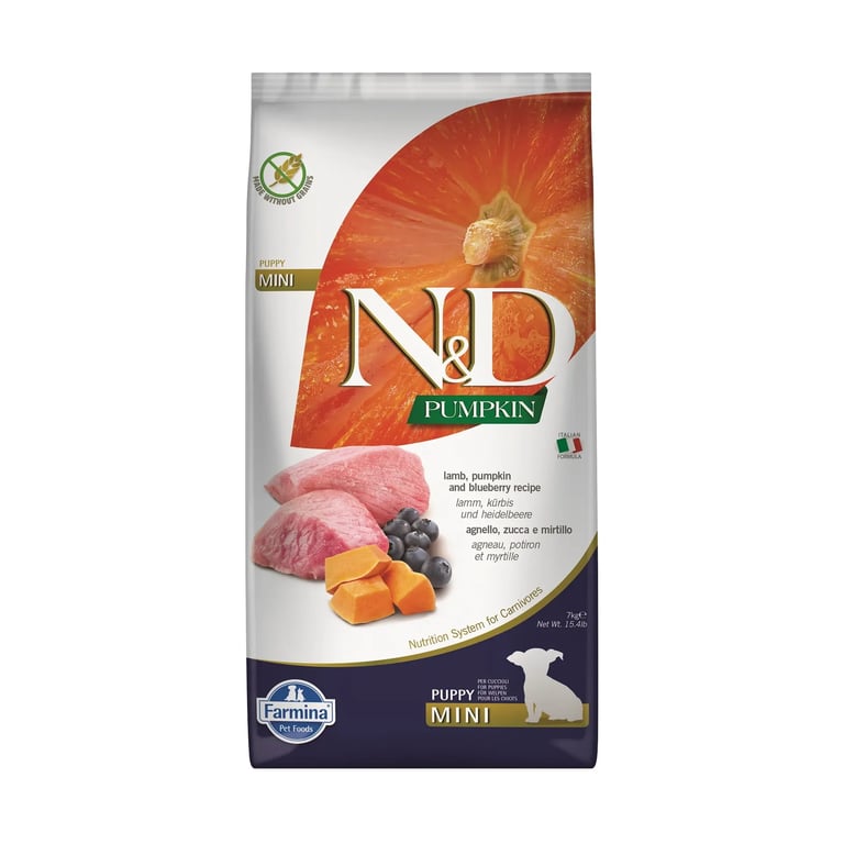 Adult Mini Puppy Nd Pumpkin Lamb & Cranberry Adult Hundefutter