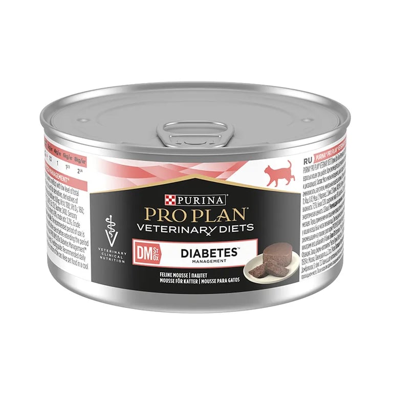 Comida Húmeda Para Gato DM Diabetes Management Mousse 195g