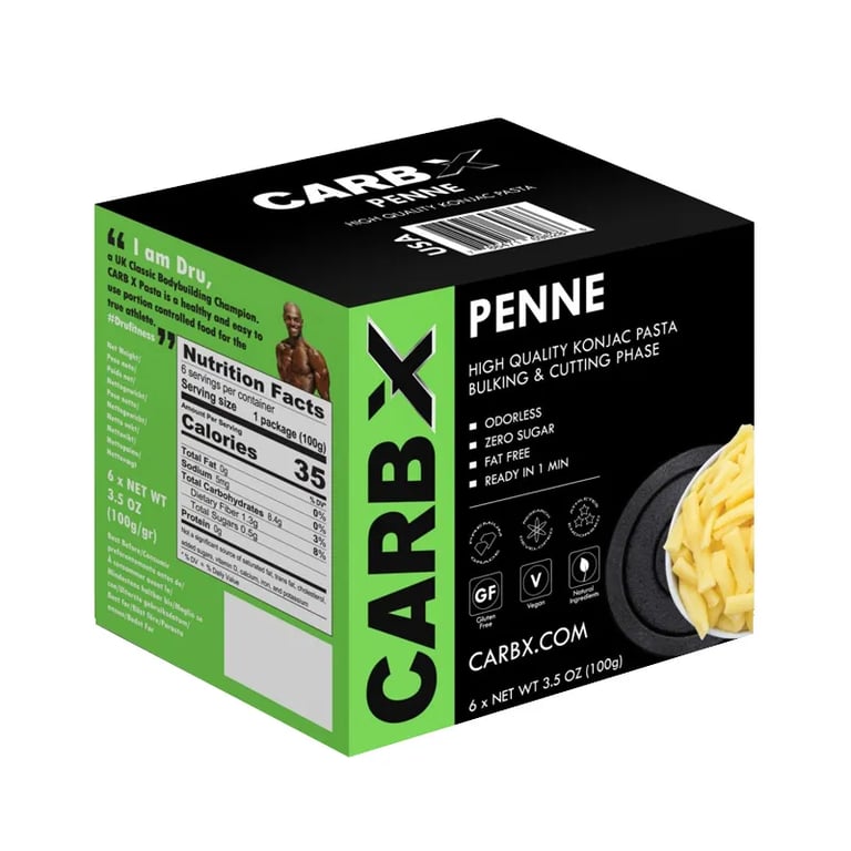 Carbx Konjac Pasta Penne