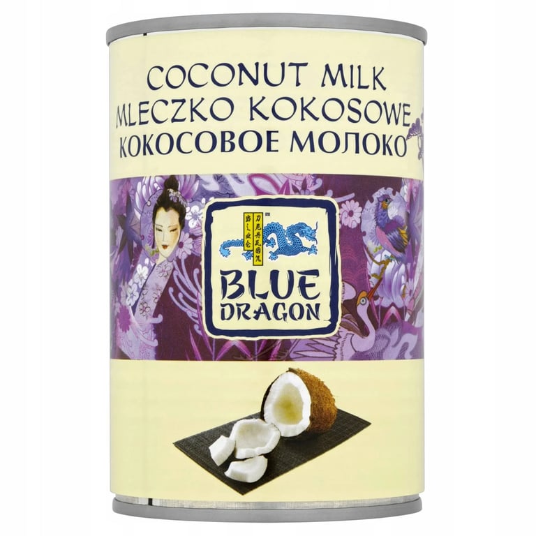 Jugo De Coco En Lata Blue Dragon Vegan