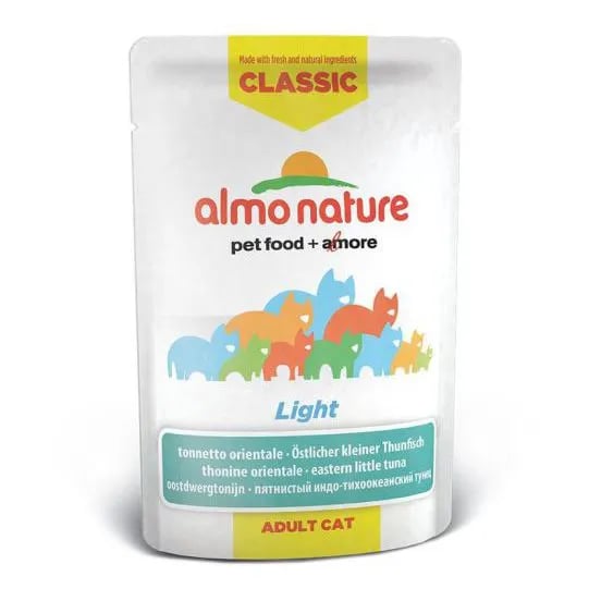 Adult Cat Classic Light Atún Skipjack 55g