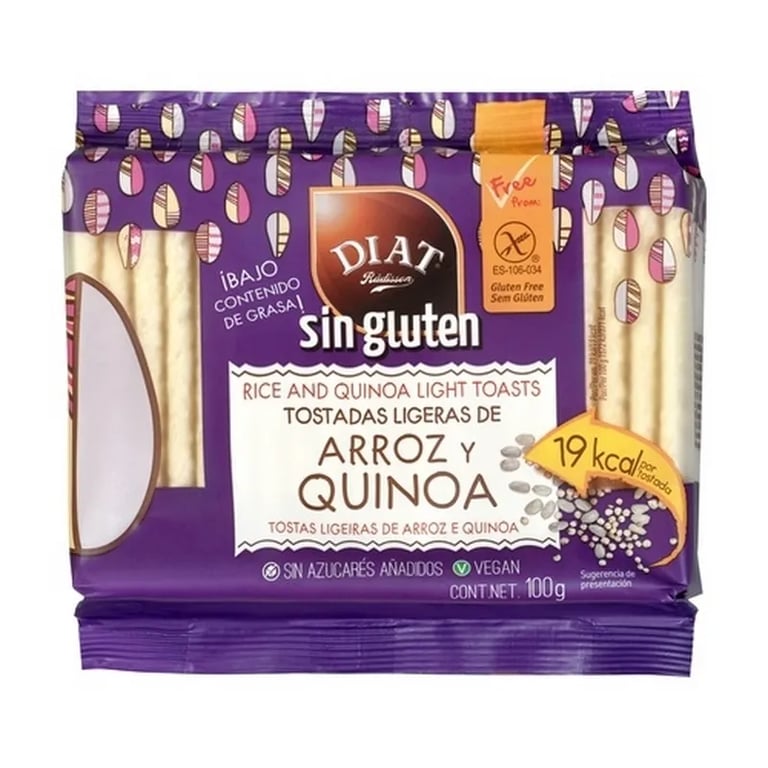 Tartines Légères de Riz et Quinoa