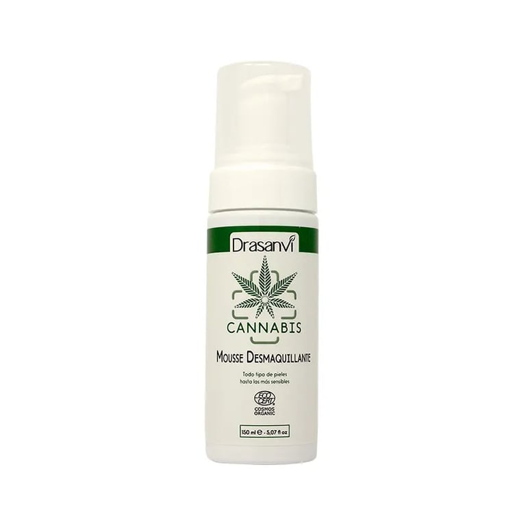 Cannabis Mousse Struccante Bio