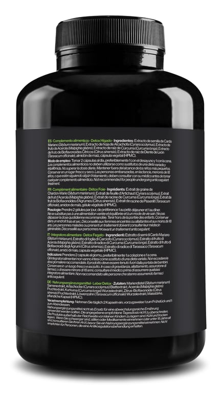 Liver Detox 180 Caps de Zenement