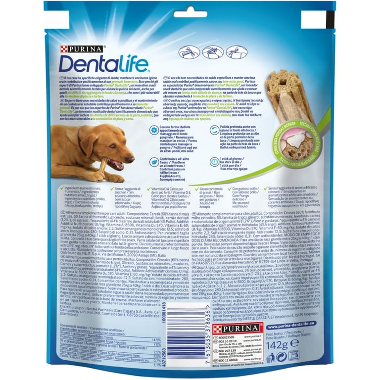 Dentalife Cuidado Bucal Diario Perros Grandes - imagen 8 de 11