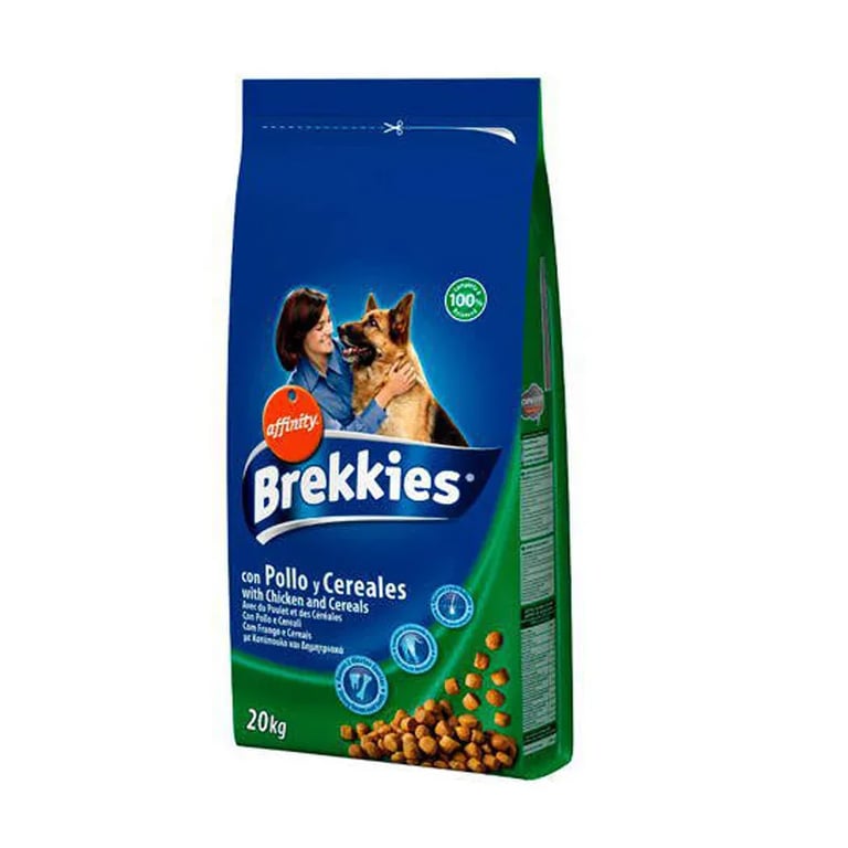 Brekkies Pienso Para Perros Pollo y Cereales 20 Kg