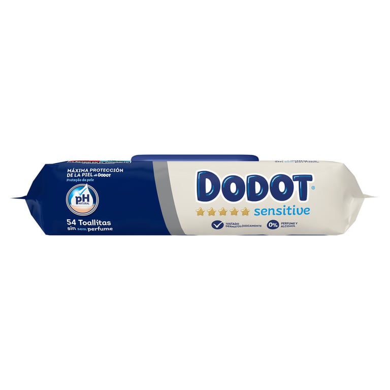 Dodot Sensitive Toallitas Sin Perfume 54 Uds de Dodot