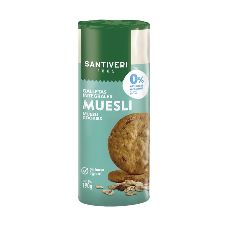 GALLETAS INTEGRALES MUESLI