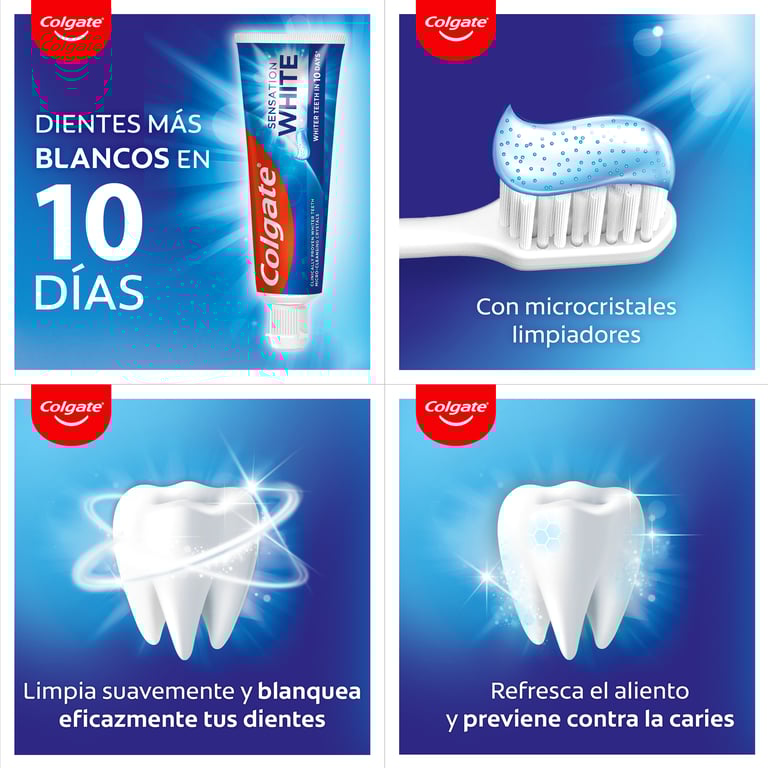 Sensation Zahnpasta Bleichmittel 75 ml von Colgate