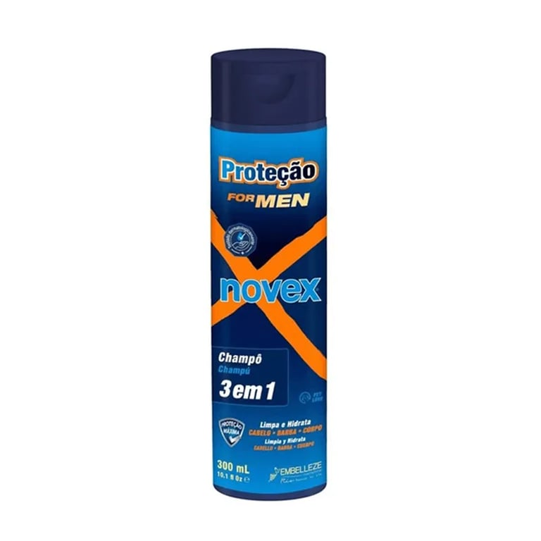 Protection For Men Shampoo 3 In 1