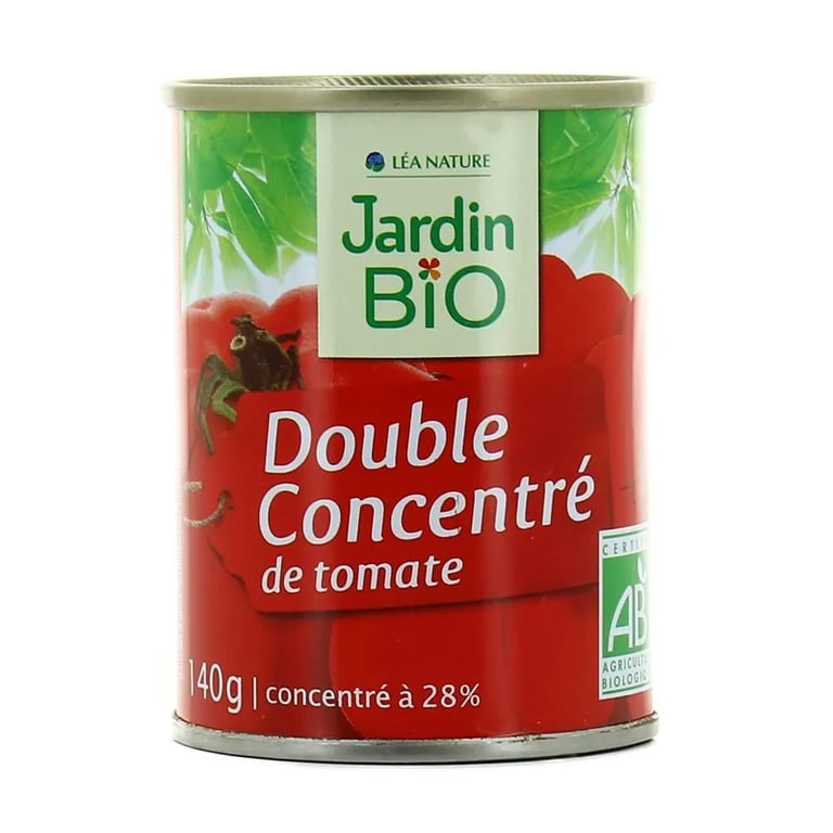 Double Concentré De Tomates Bio