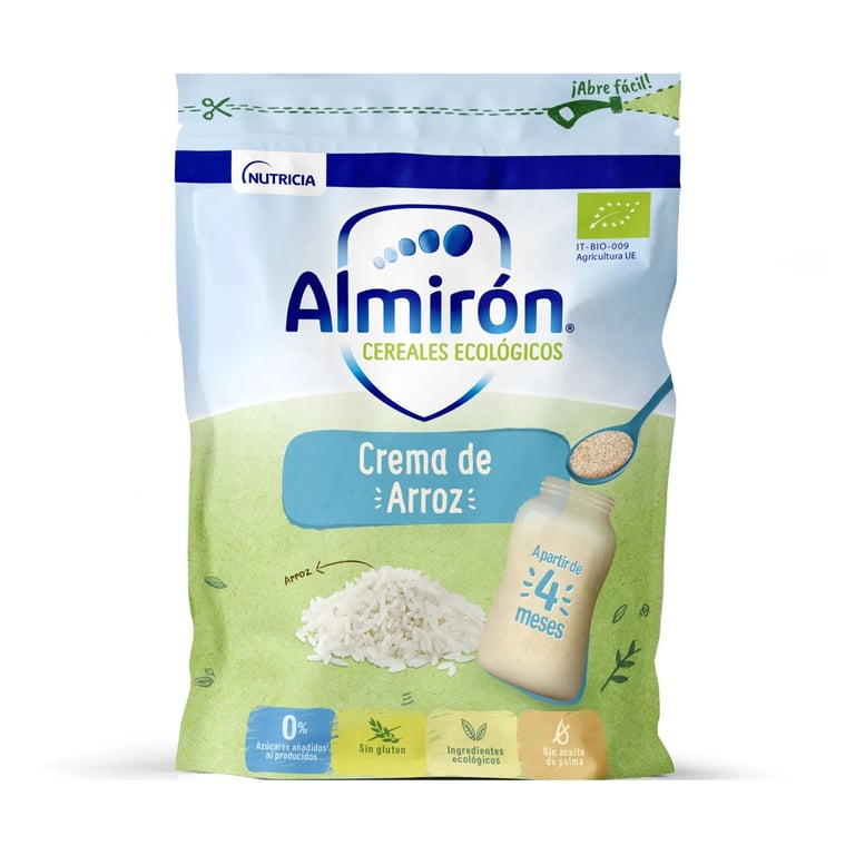 Almirón Cereales Ecológicos Crema De Arroz