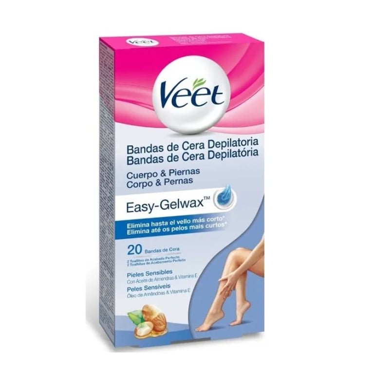 Bandes De Cire Épilation Visage Peau Sensible Easy-Gelwax