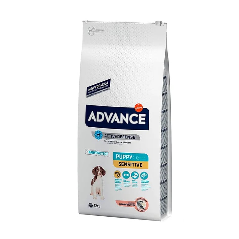 Hondenvoeding Puppy Sensitive Zalm en Rijst