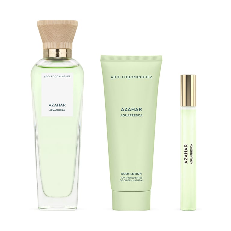 Agua Fresca Azahar EDT 120 ml + EDT 10 ml + Body Lotion 75 ml de Adolfo Dominguez