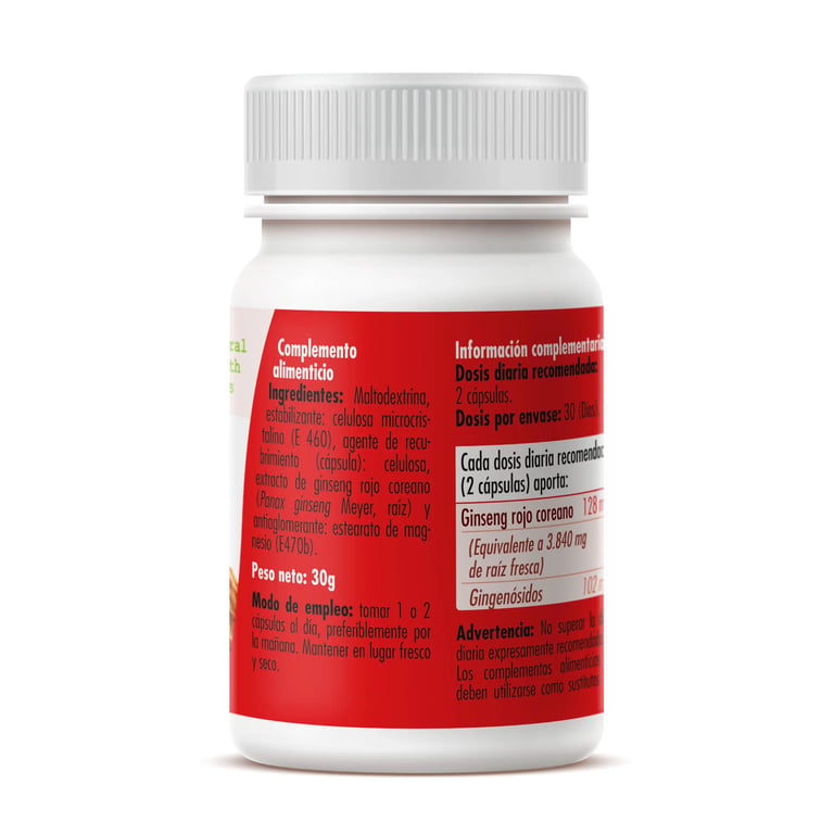 Ginseng Rouge Coréen 500 mg - imagen 3 de 5