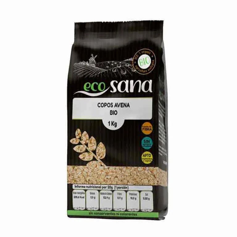 COPOS DE AVENA SIN GLUTEN BIO