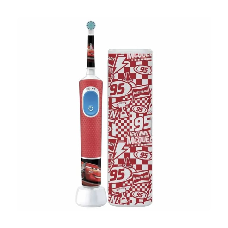 Oral-B Brosse à Dents Électrique Pro Kids3+ Cars + Étui