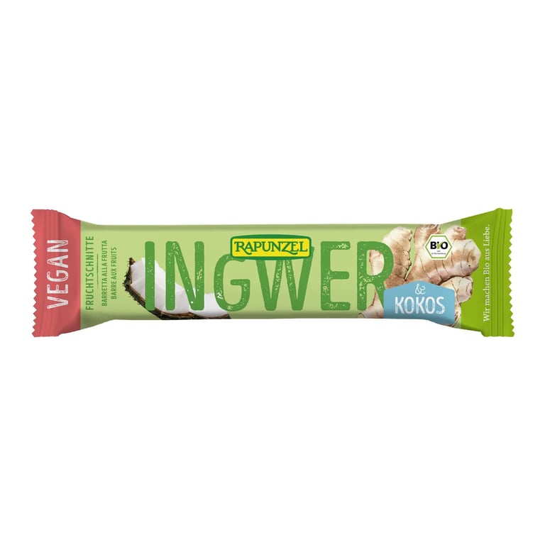 Barre Coco Et Gingembre Bio Vegan