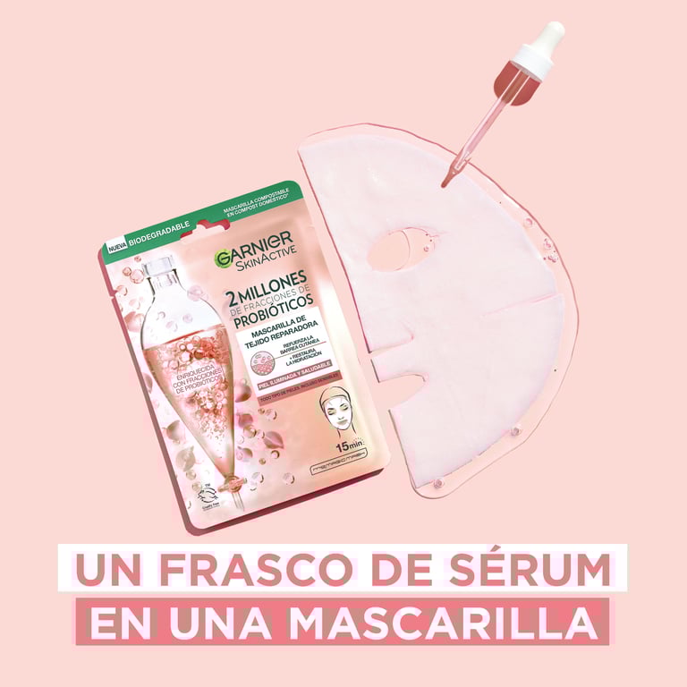 Skinactive Maschera in Tessuto Riparatrice 1 Unità di Garnier