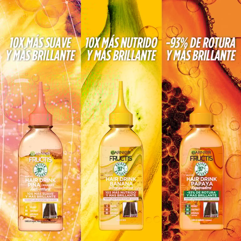 Fructis Hair Drink Papaya 200 ml von Fructis