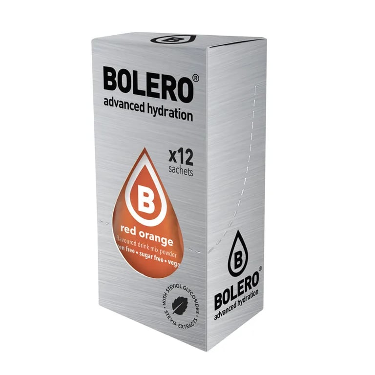 BOLERO NARANJA ROJA (CON STEVIA)