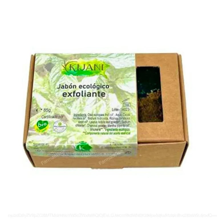 Jabón Sólido Exfoliante Carbón Activo Eco