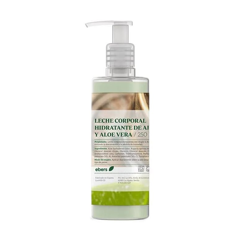 Lait Hydratant Argan et Aloe