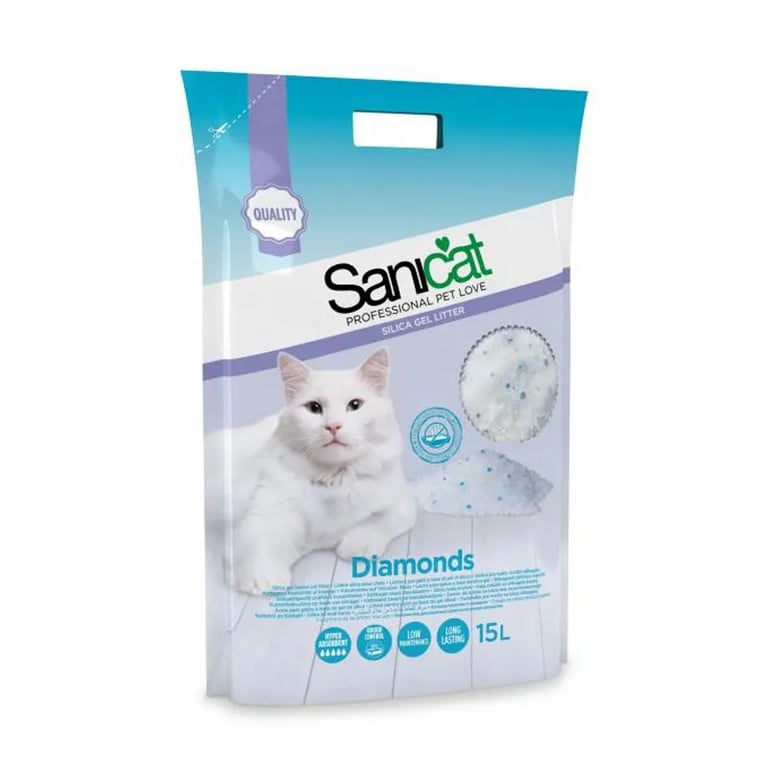 Arena Para Gatos De Silice Diamonds