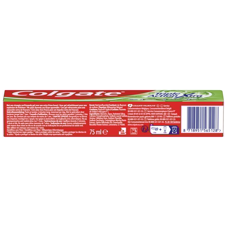 Triple Action Xtra Fresh Zahnpasta 75 ml von Colgate