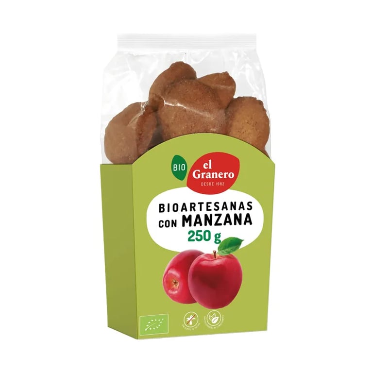 Galletas Bioartesanas Con Manzana Bio