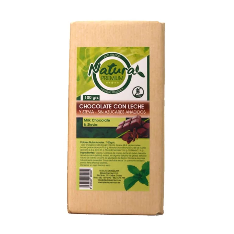 Chocolate Com Leite Stevia