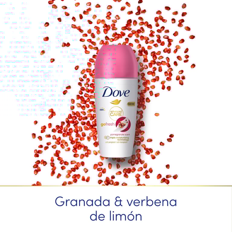 Déodorant Grenade 48h Roll-On 50 ml de Dove
