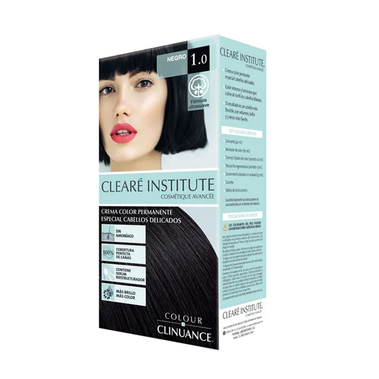 COLOUR CLINUANCE TINTE CABELLO DELICADO 1.0 NEGRO