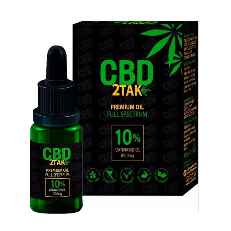 Aceite CBD 2TAK Premium 10%