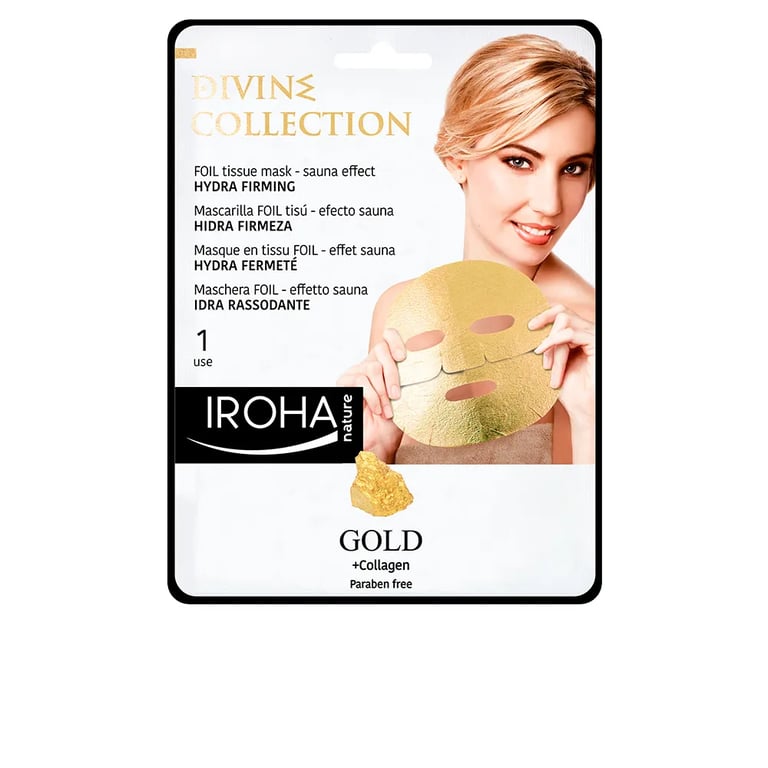Gold Tissue Hydra-Firming Face Mask 1 Use