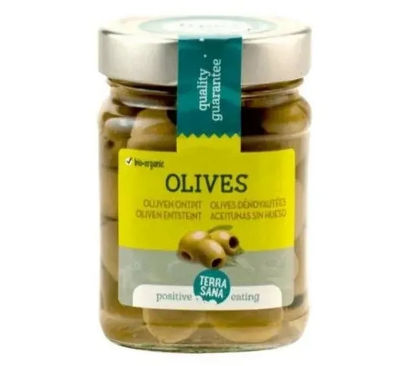 Olives Vertes Sans Noyau Bio Vegan