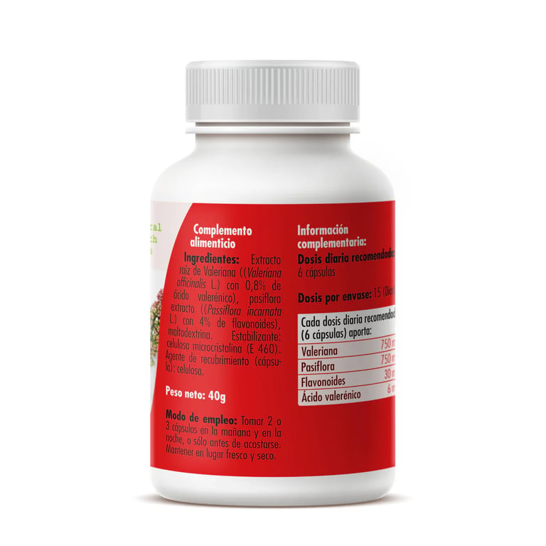 Valériane et Passiflore 450mg - imagen 5 de 9