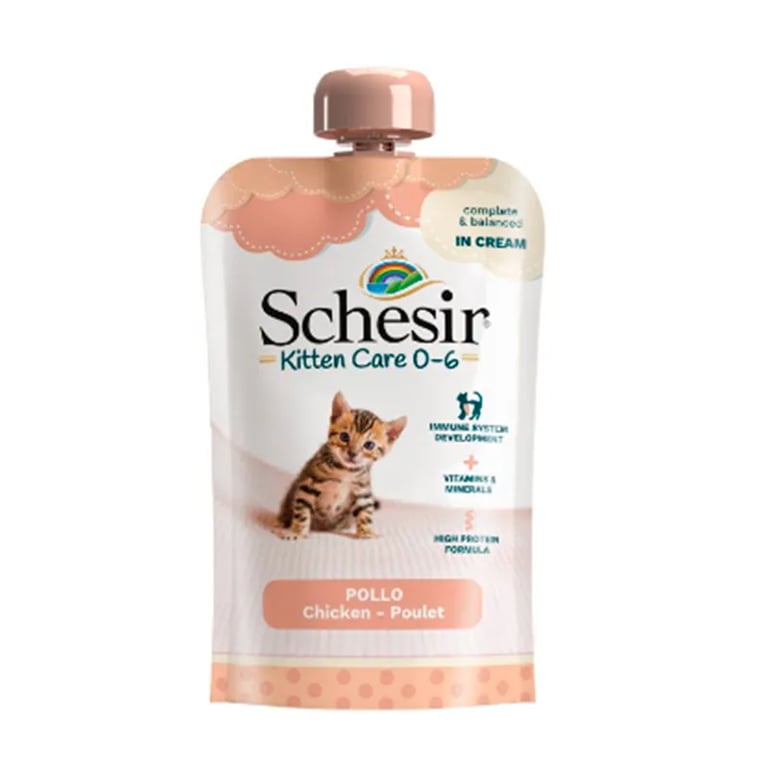 Kitten Crema Pouch Pollo