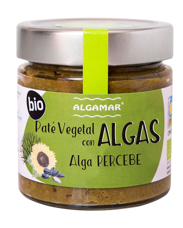 Paté Vegetal Con Algas Percebe Bio 180g