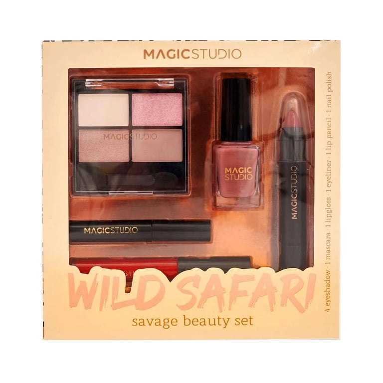 Wild Safari Savage Beauty Set 6 prodotti