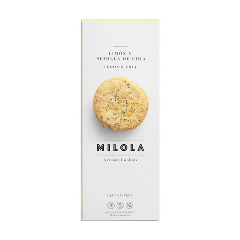 Galletas De Limón y Semillas De Chia Sin Gluten