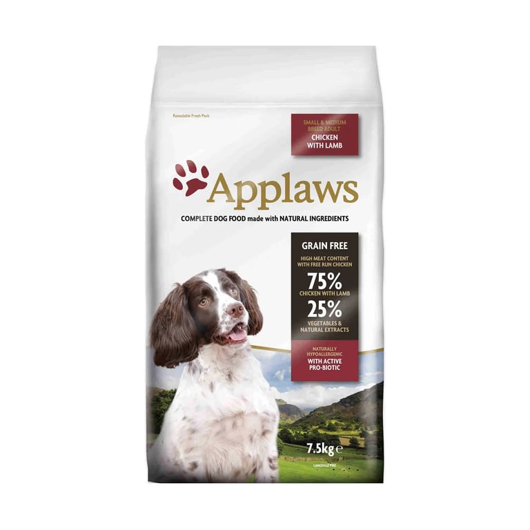 Dog Dry Adult Kleine & Mittlere Rassen mit Huhn & Lamm