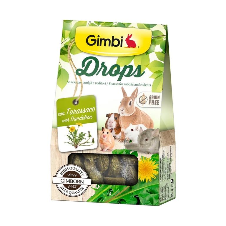 Drops Snacks Hierbas Del Calmpo Para Roedores Y Conejos