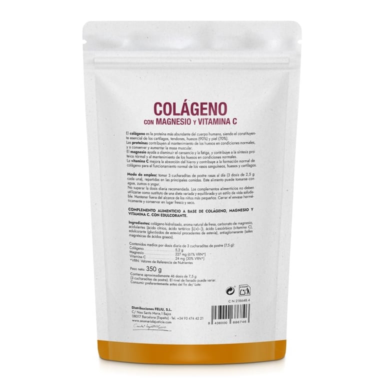 Collagène Magnésium + Vitamine C - imagen 16 de 16