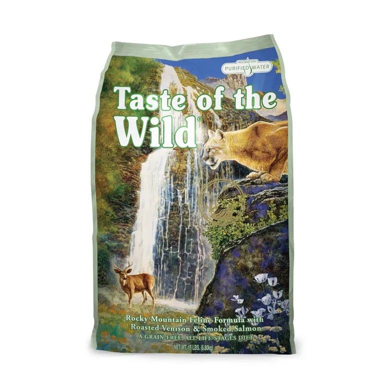 Croquettes Chat Rocky Mountain Cerf et Saumon 2 kg