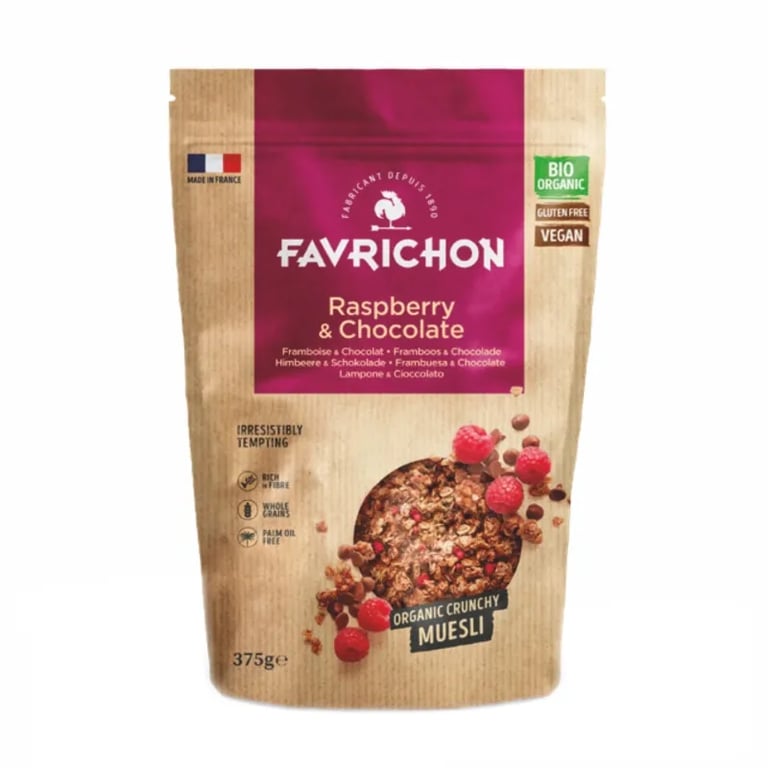 Crunchy Muesli Frambuesa Y Chocolate