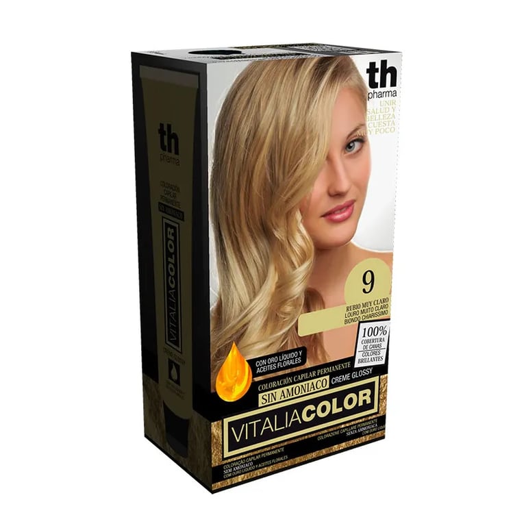 Vitalia Color Tönung Nº9 Ohne Ammoniak Sehr Hellblond